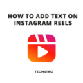 How to add text on Instagram Reels