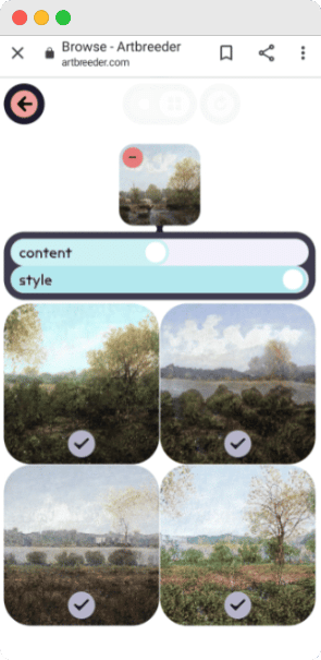 Scenery AI-generated image